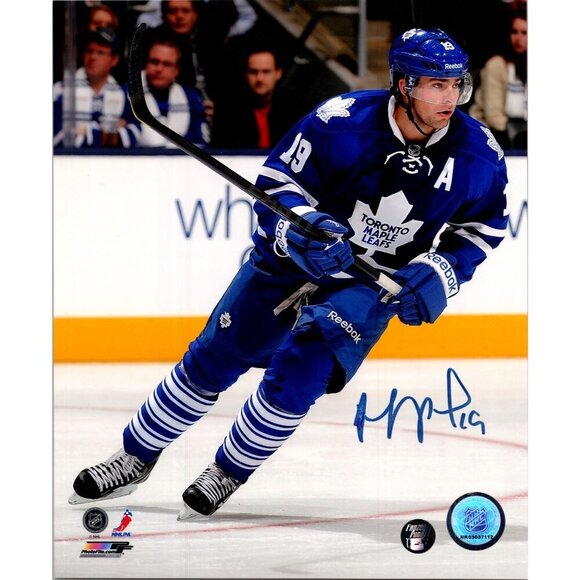 JOFFREY LUPUL SIGNED TORONTO MAPLE LEAFS 8x10 PHOTO Frozen Pond COA - Picture 1 of 2